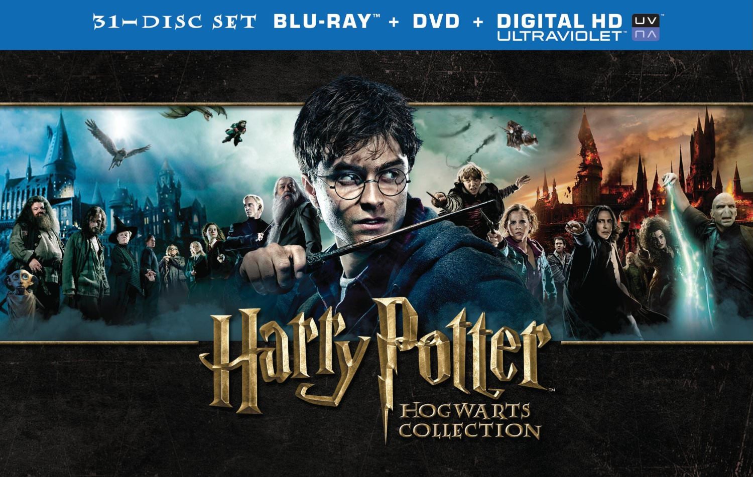 Deal: Harry Potter Complete Film Collection Box Sets (DVD & Blu-ray)
