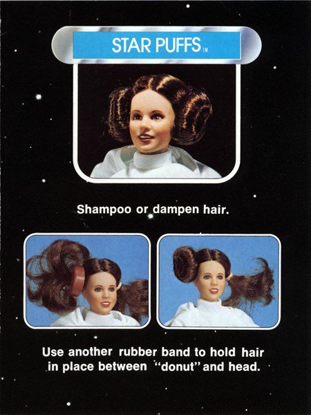 Star Wars Princess Leia doll booklet