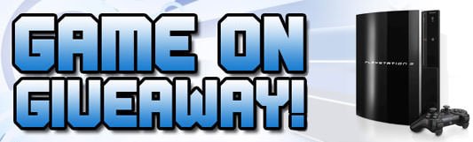 Sony Playstation 3 Giveaway