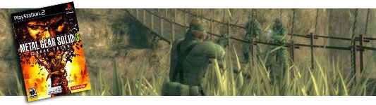 Metal Gear Solid 3: Snake Eater