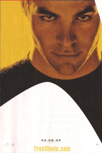 Star Trek Poster: Chris Pine as Kirk