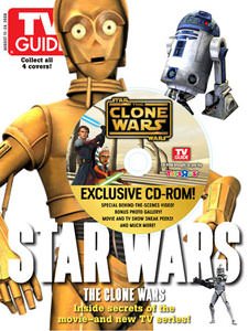 Star Wars: The Clone Wars TV Guide Covers