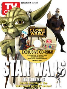 Star Wars: The Clone Wars TV Guide Covers