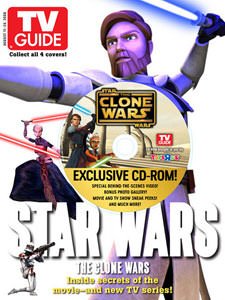 Star Wars: The Clone Wars TV Guide Covers