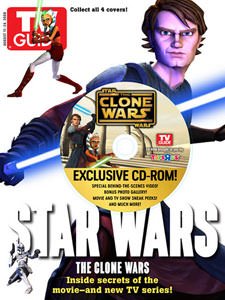 Star Wars: The Clone Wars TV Guide Covers