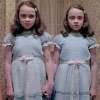 Lisa Burns and Louise Burns as the Grady Twins in The Shining