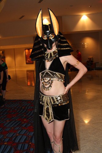 Cosplay Women of Dragon Con: Anubis Girl