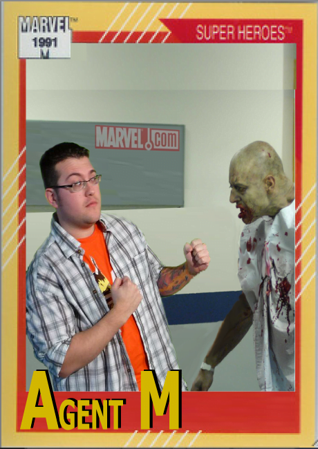 Agent M, Marvel Super Hero. Front