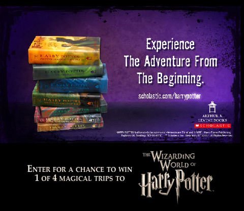 The Real Magic of Harry Potter giveaway burst