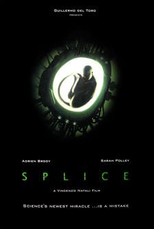 Splice movie poster