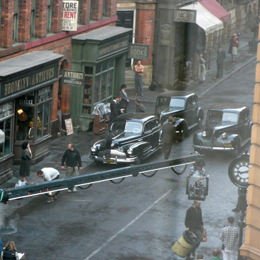 Captain America: The First Avenger, set photos. Photo courtesy of www.captainamericafilmingmanchester.co.uk