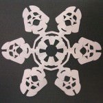 DIY Star Wars Paper Snowflake
