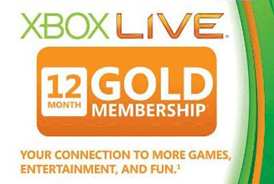 Xbox 360 Live 12-Month Subscription