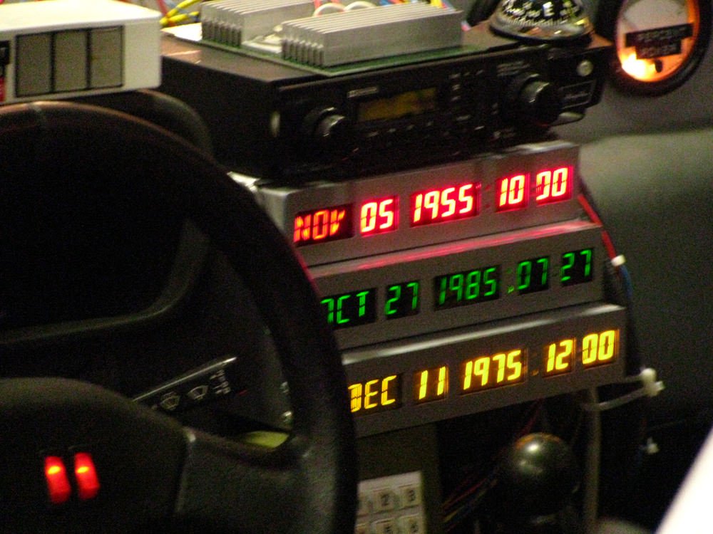 SDCC 2011: Preview Night: Back to The Future DeLorean Dashboard