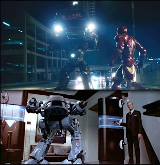 RoboCop Comparison to Iron Man