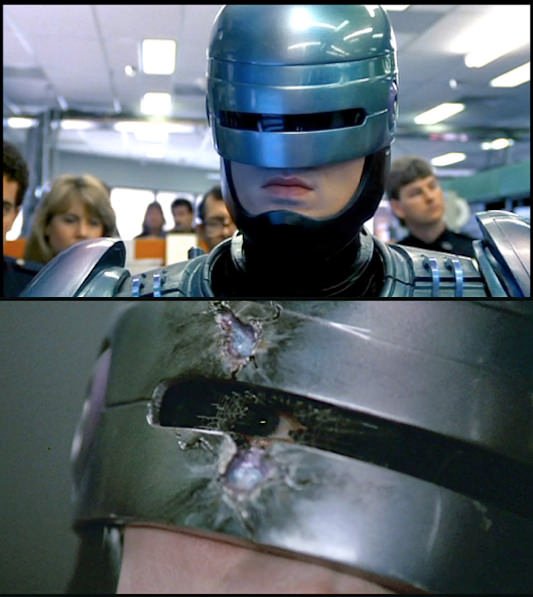 Robocop Visor and Eye Revealed