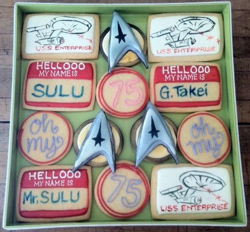 Star Trek Sulu Cookies