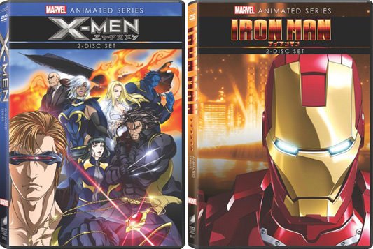 Geek Giveaway: Marvel Anime: Iron Man and X-Men DVDs