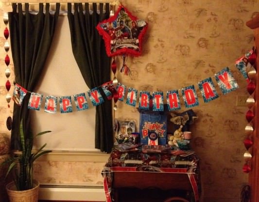 Avengers birthday party