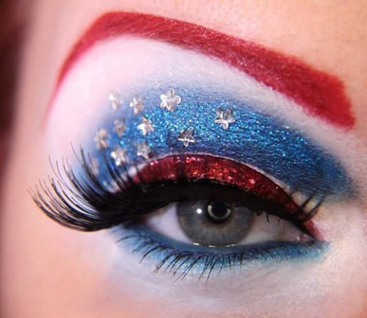 Avengers Captain America makeup