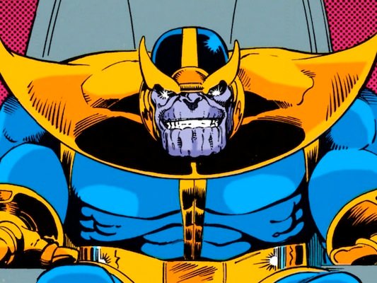The Avengers Thanos Throne