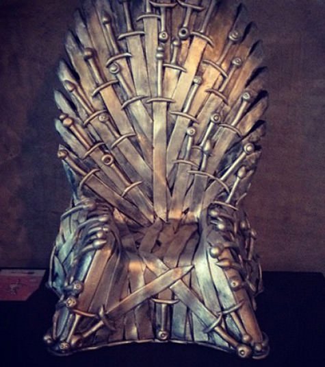 Game Of Thrones Iron Throne Cake