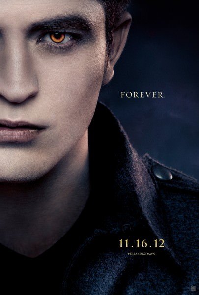 Twilight Breaking Dawn Part II Edward Poster