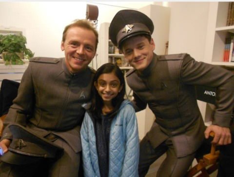 Simon Pegg Anton Yelchin Star Trek 2