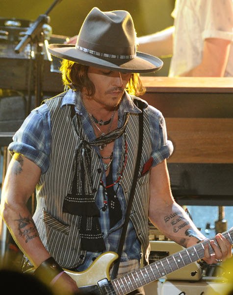 Johnny Depp 2012 MTV Movie Awards