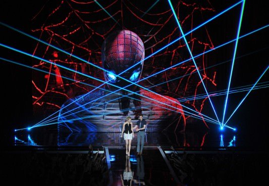 The Amazing Spider-Man Andrew Garfield Emma Stone 2012 MTV Movie Awards