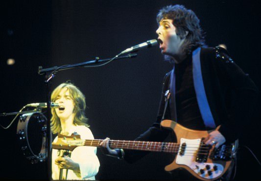 Jimmy McCulloch and Paul McCartney Wings