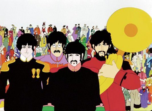The Beatles Yellow Submarine Still