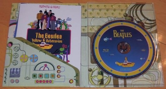 Yellow Submarine Blu-Ray Inside Contents