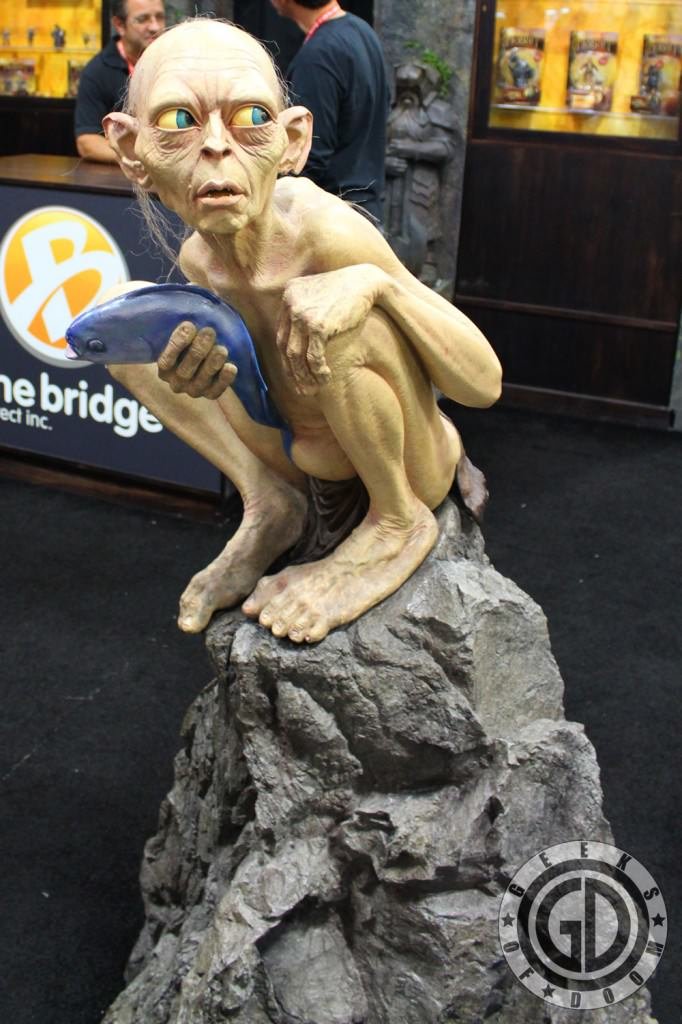 SDCC 2012 Weta lifesized Gollum statue