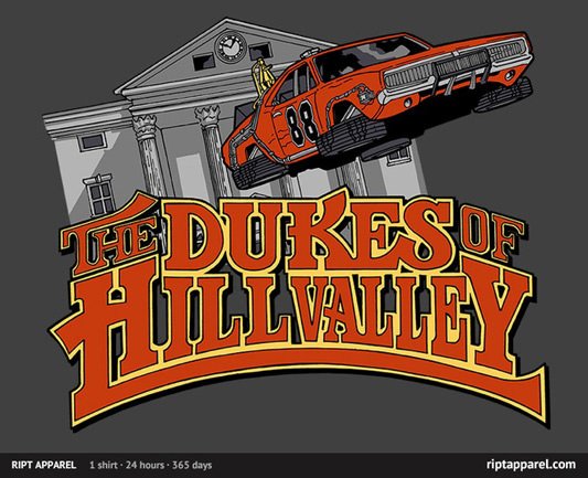 Back To The Future Dukes Of Hazzard Dukes of Hill Valley Shirt