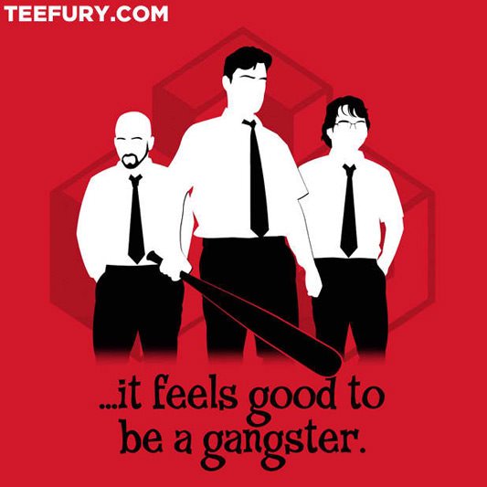 Office Space Office Gangsters Shirt