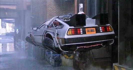 Back to the Future DeLorean Image