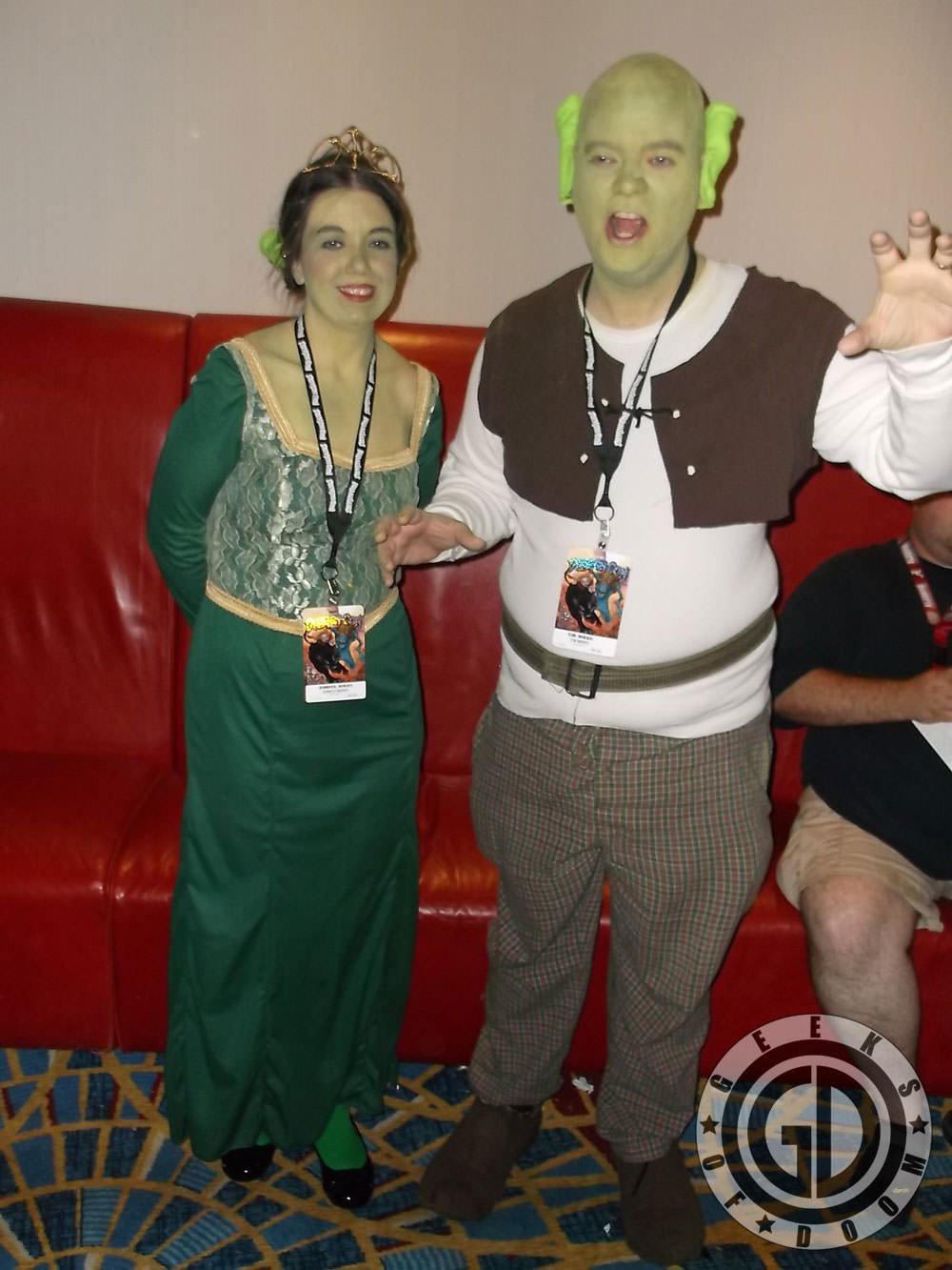 Dragon*Con 2012: Cosplay: Shrek and Fiona