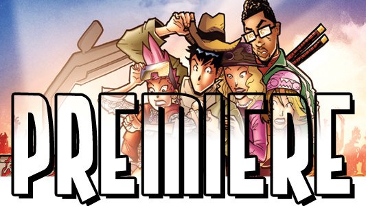 Fanboys vs Zombies #9 exclusive reveal banner