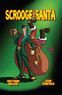 Scrooge and Santa cover
