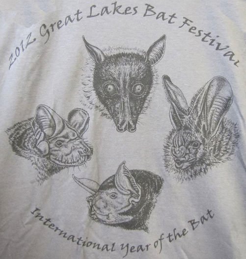 2012 Great Lakes Bat Festival T-Shirt