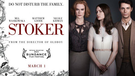 Stoker film banner