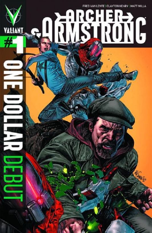 Archer & Armstrong One Dollar Debut