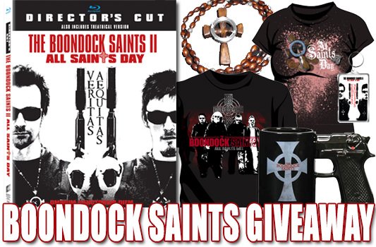 Boondock Saints II: All Saints Day giveaway banner