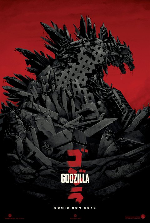 SDCC 2013: Godzilla Poster