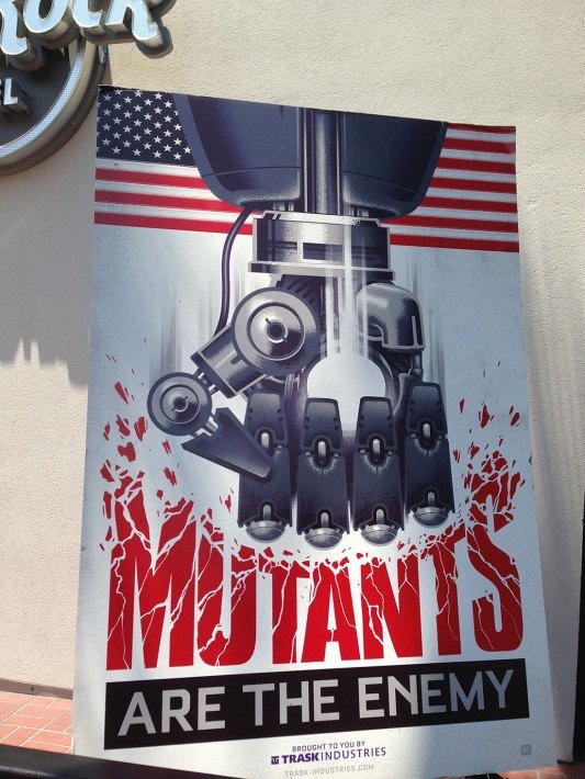 SDCC 2013: X-Men: Days of Future Past Trask Industries Sentinels poster