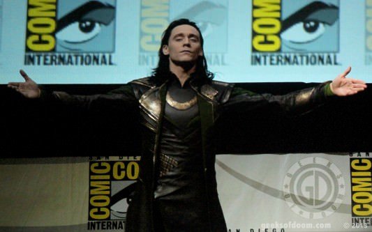 Tom Hiddleston As Loki San Diego Comic-Con 2013