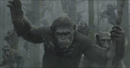 Caeser in Dawn of the Planet of the Apes