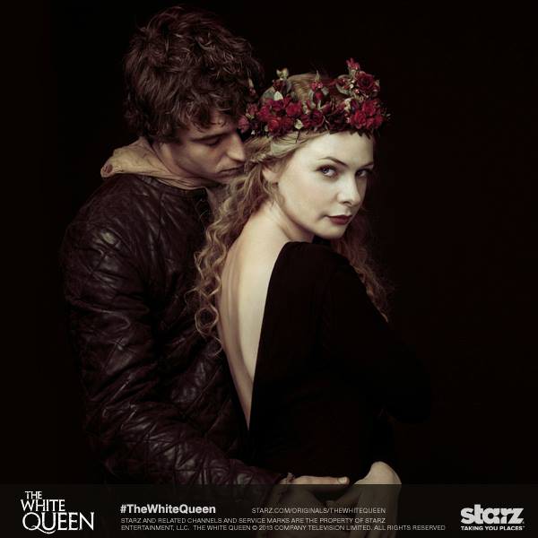 Starz The White Queen Elizabeth and King Edward IV