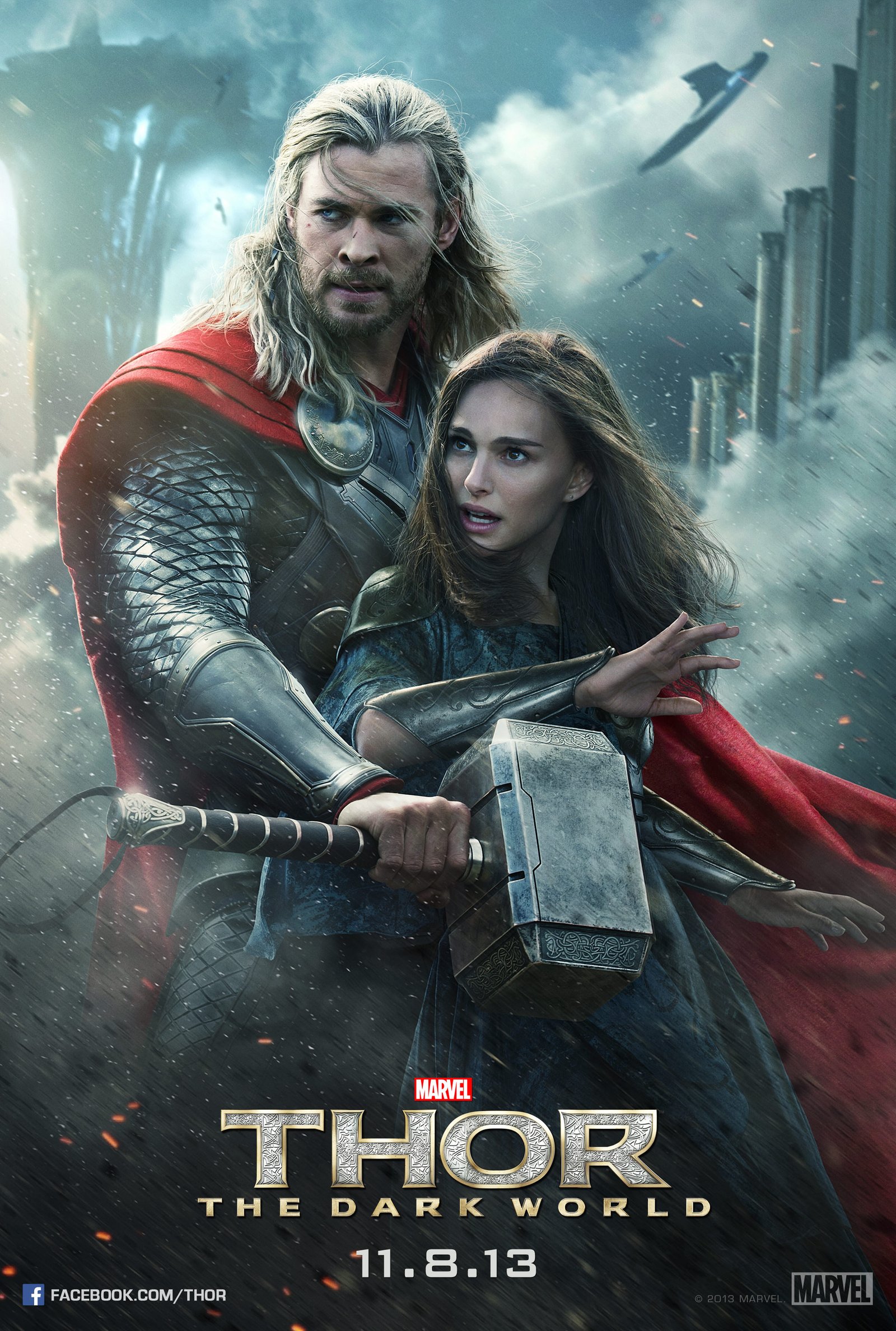 Thor: The Dark World Thor and Jane character poster2020 x 3000